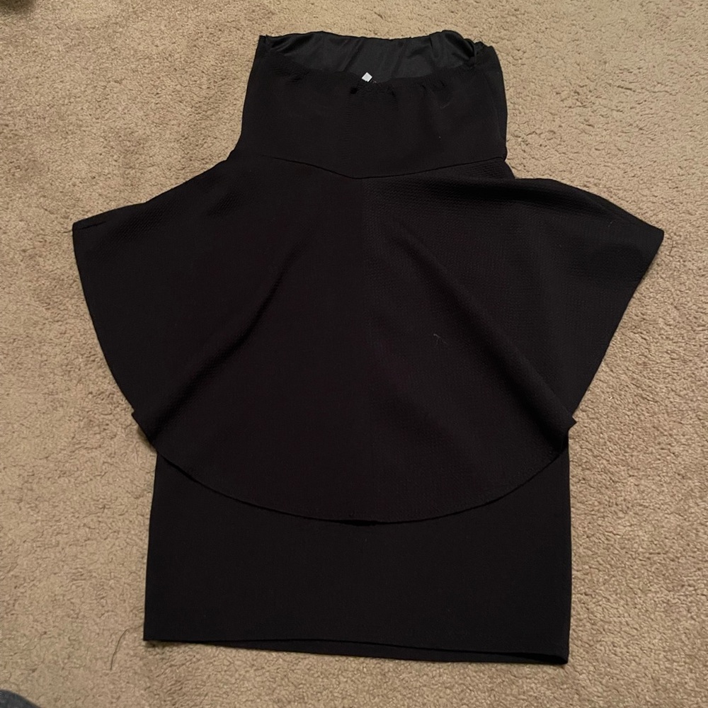 Strapless mini dress
